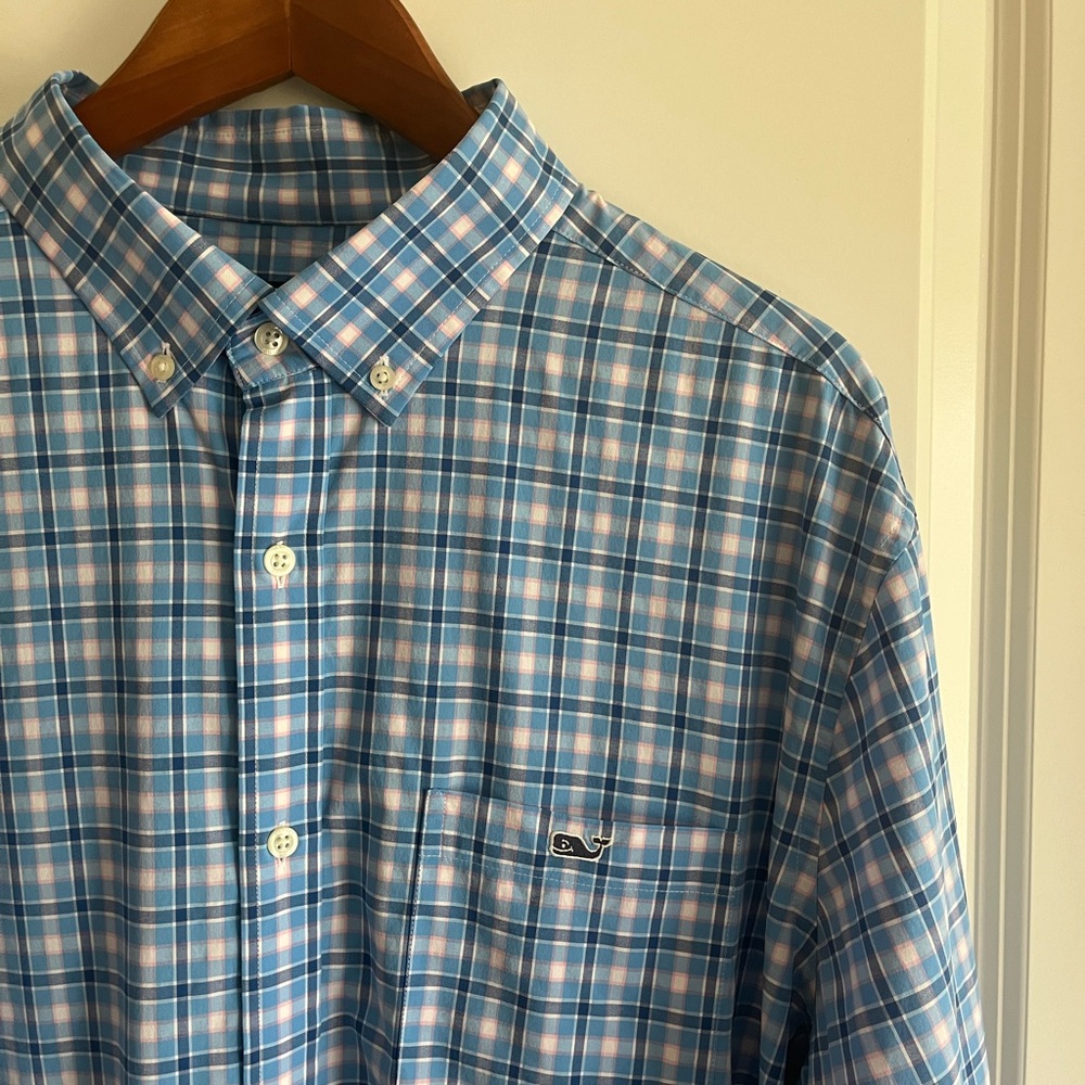 Vineyard Vines Performance Classic Fit Tucker Button Down Shirt